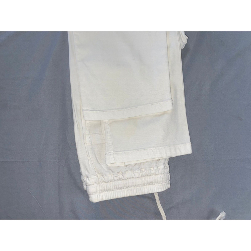 Faherty Pull On Essential Drawstring Pants in Whi… - image 5